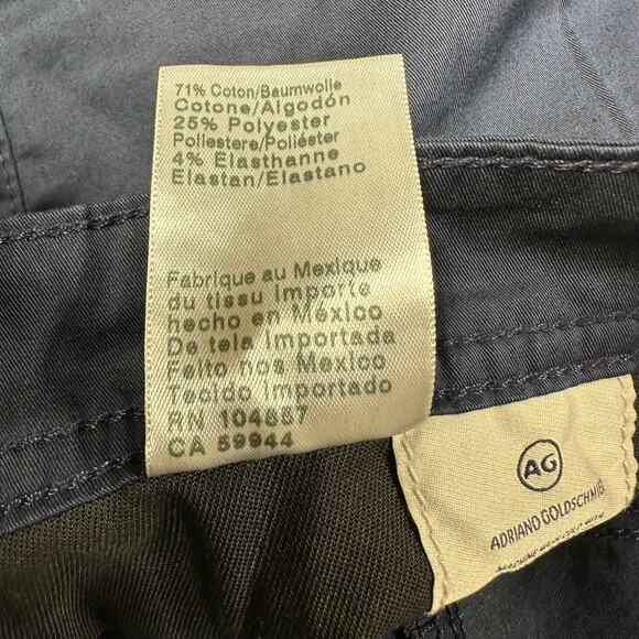 AG Adriano Goldschmied Tellis Modern Slim Mens Navy Blue 34 x 34 New With Defect - Picture 6 of 10